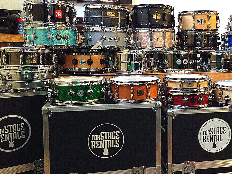 Drums & Percussion – For Stage Rentals