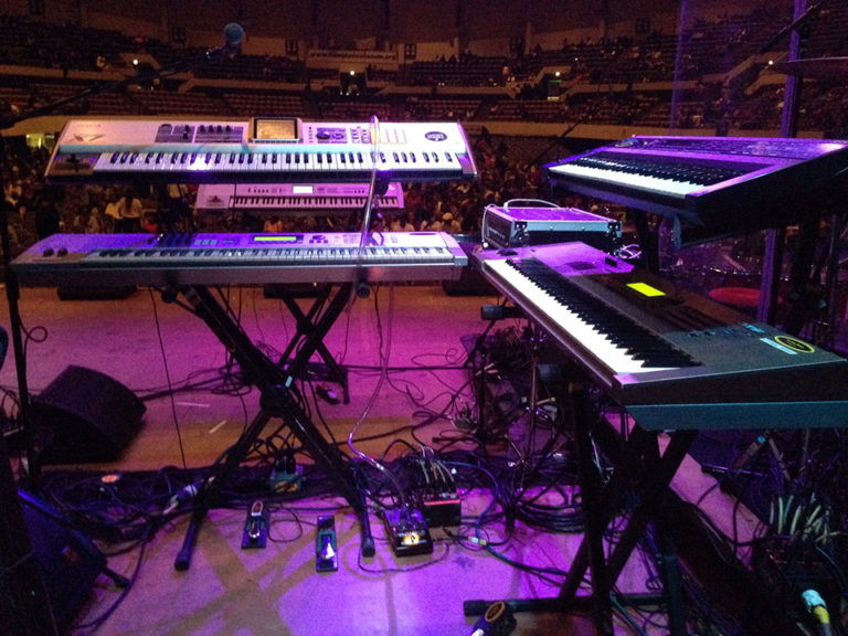 Keyboards for stage rentals